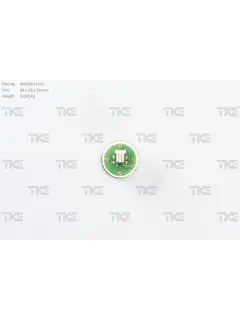 Taster VB-02 EN81-70 weiss "E2"