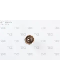 Taster VB-02 EN81-70 weiss "E1"